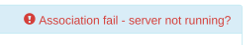 DICOM Store SCP status "Association fail"